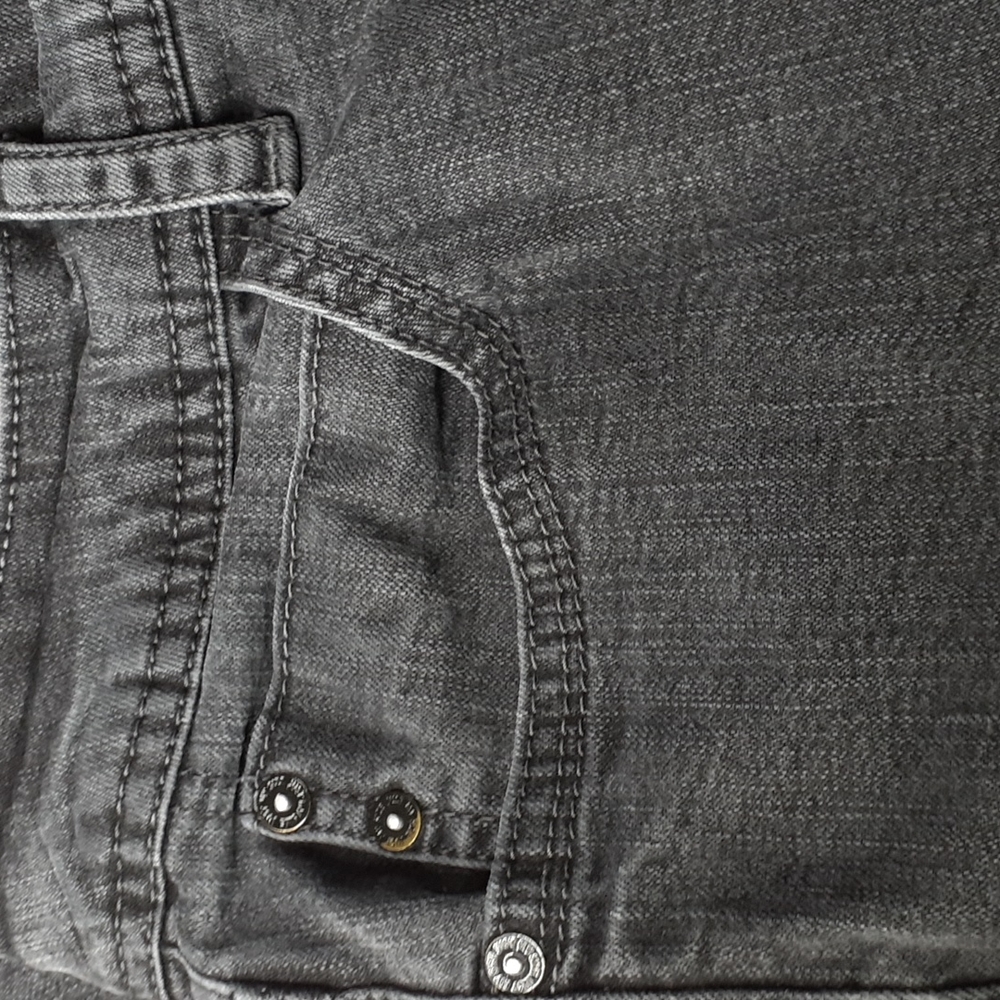 Just My Size Bootcut Curvy Faded Black Jeans Size 20W - Picture 15 of 16